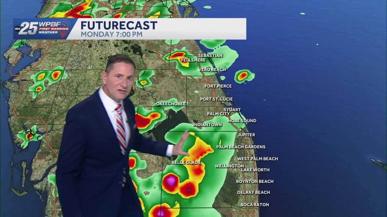 Afternoon and evening storms possible - YouTube