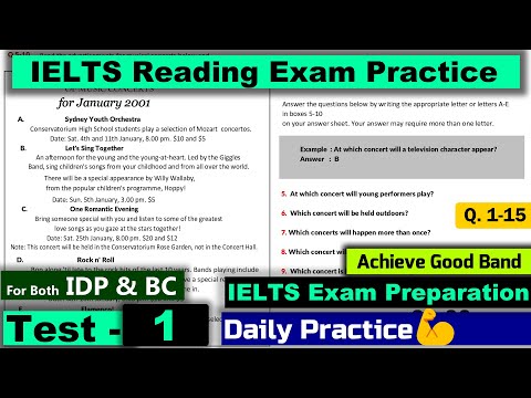 IELTS Reading Practice