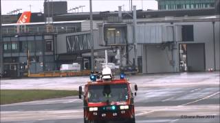 Simon Protector Fire Truck at Manchester Airport