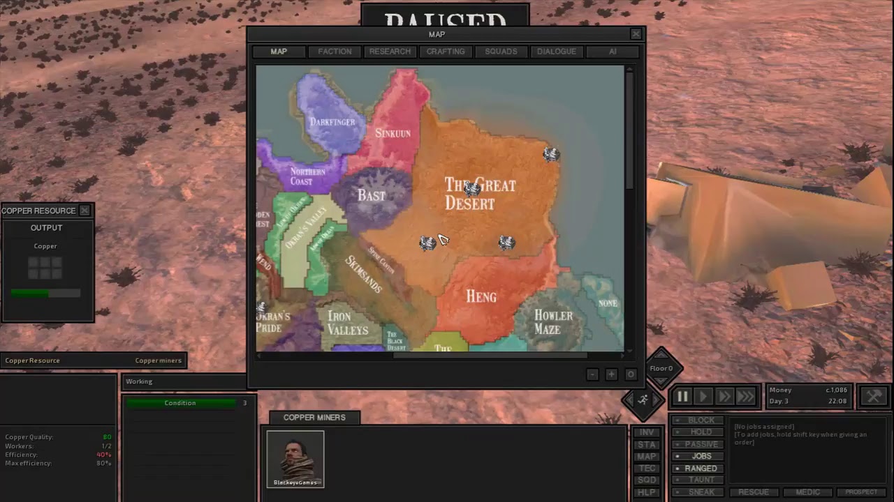 Kenshi 1.0 ironmode ep 2 mining for copper YouTube