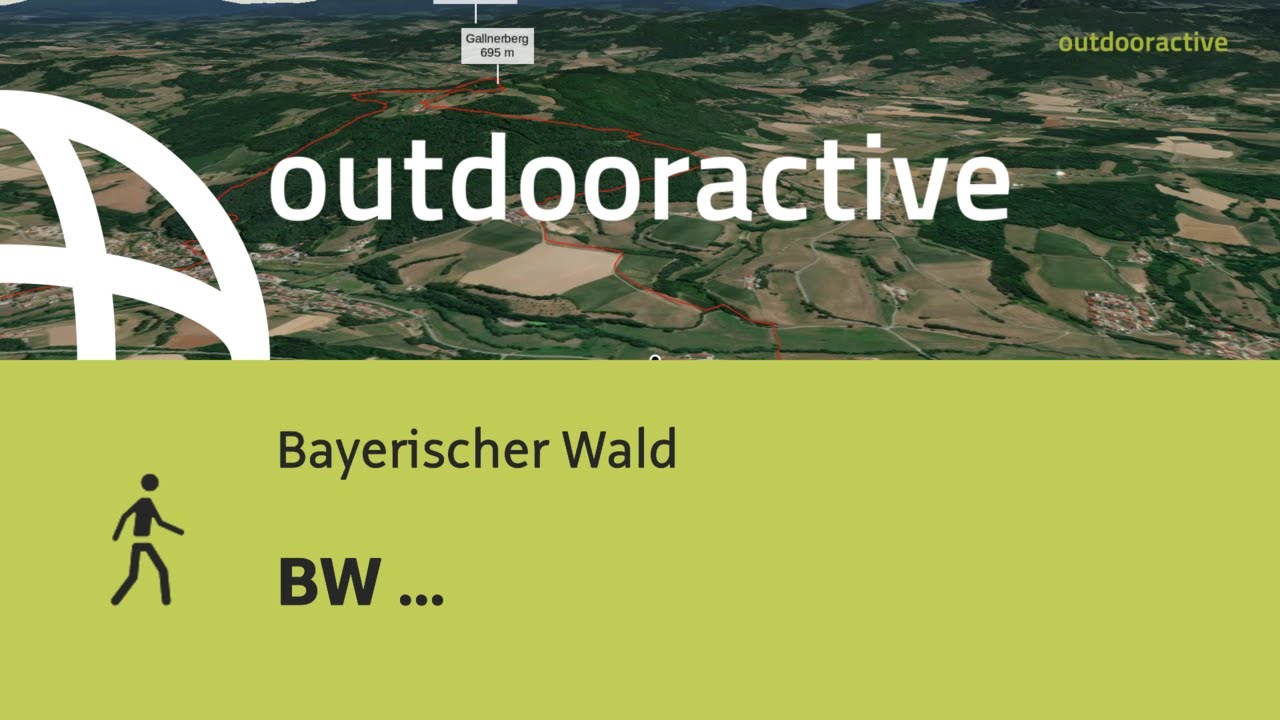 Wanderung im Bayerischen Wald: BW Niederkinsach-GallnerBerg-Stallwang-EdiFaltlWeg-Niederkinsach