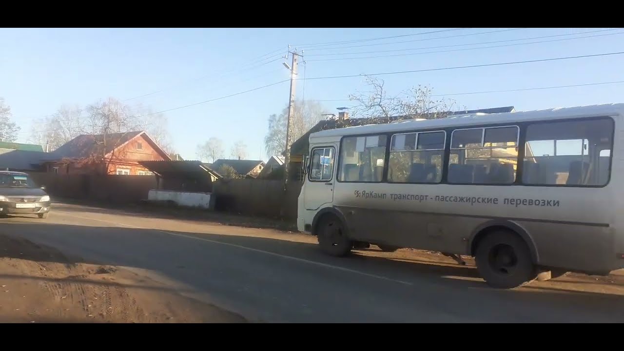 Автобус ПАЗ 320540-22 с маршрутом №328 Лесопристань - База отдыха ...