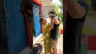 surprise pulang tanpa kasih kabar‼️#surprise #pulkam #momenharu #viraltiktok #suratcintauntukstarla