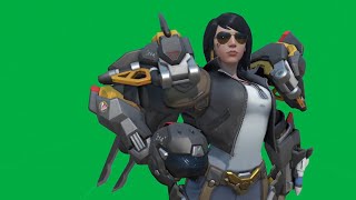 Pharah Highlight Intros Green Screen [Aviator]
