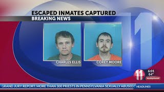 Inmate escapes from Sullivan County jail.