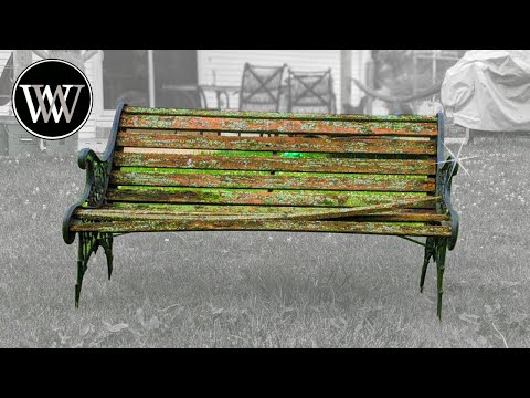 Cast Iron Bench Restoration