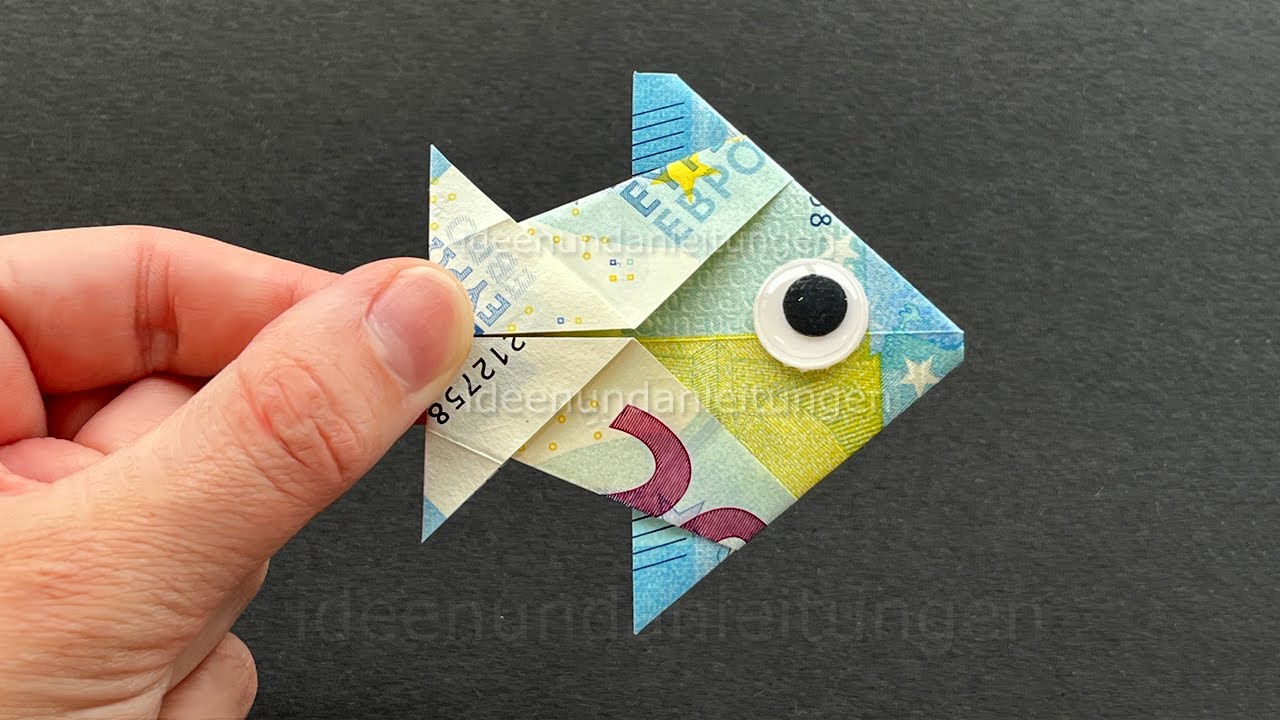 Fisch Aus Geldscheine Falten