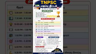 Tnpsc study plan /#shorts /vetritips