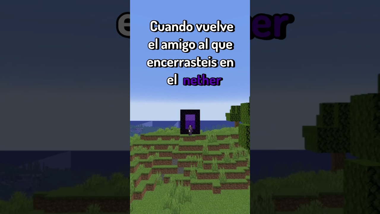 Volví... #minecraft #divertido #minecraftmemes