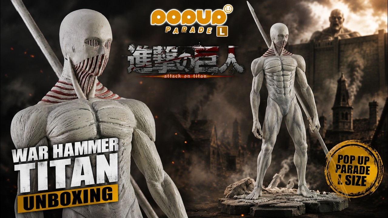 War Hammer Titan Awakens! Lara Tybur Unboxing ⚔️? | POP UP 