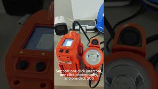 Made in China: Smart Miner's Lamp for Safer Production #mining #factory#smart#safe#lamp#industry