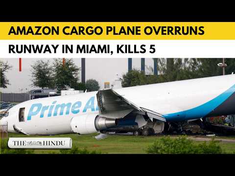 Amazon's cargo plane crashes at Miami airport, 5 dead | Updates