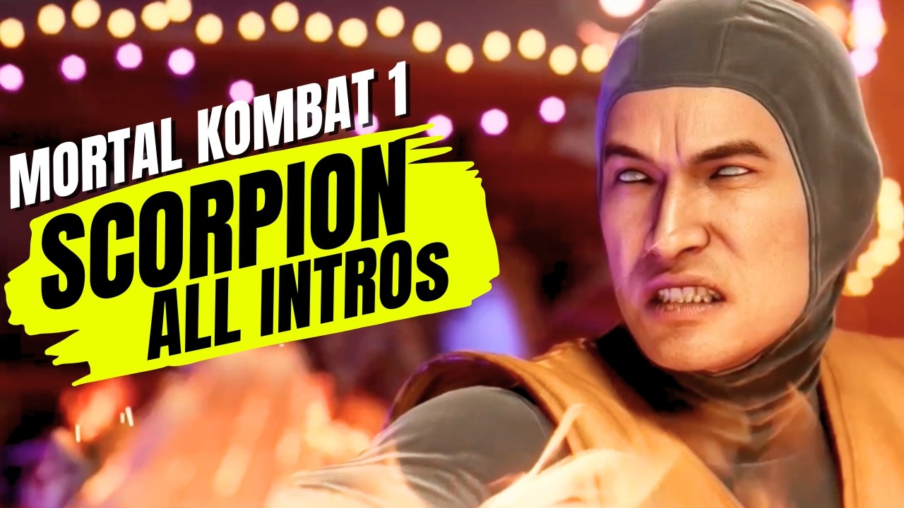 Mortal Kombat 1 - Scorpion Все вступления