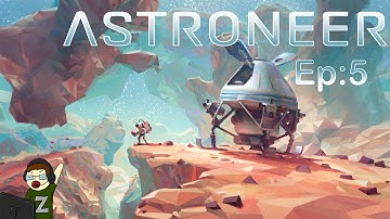 Astroneer Gameplay - Finally have a trading post | Ep 5 Pre-Alpha