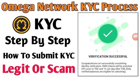 Omega Network Mining App Full KYC Process | Omega Mining App New Update