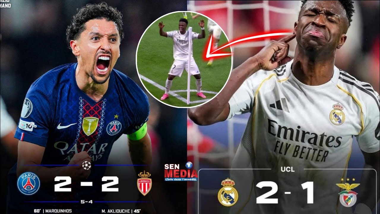Vinicius et Real Madrid éliminent Benfica - PSG et Atlanta passent - Juventus pas de Miracle 
