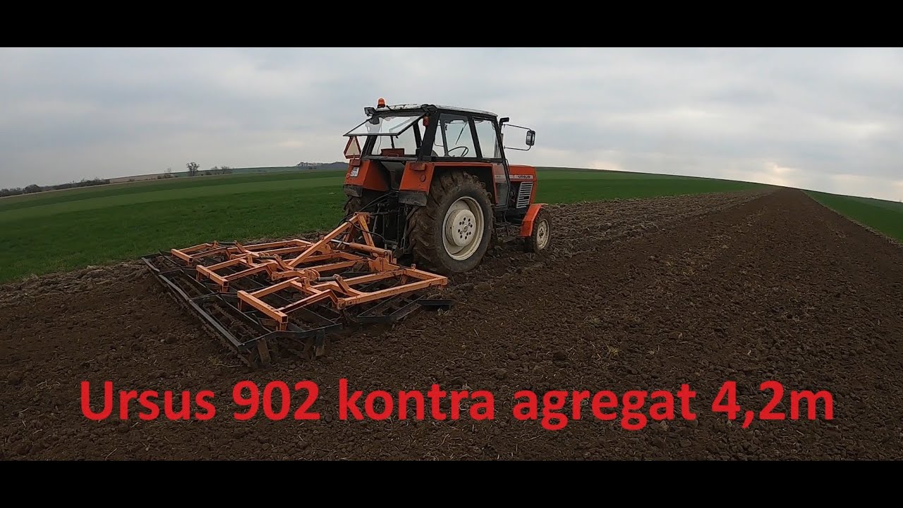 Próba Nowego Nabytku Agregat 4,2m kontra Ursus 902