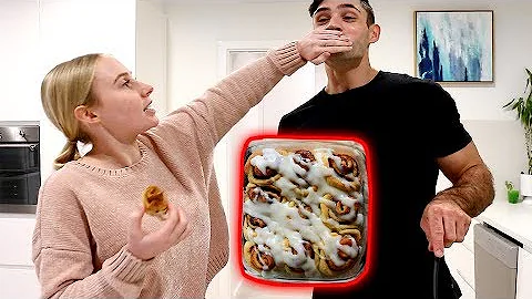 VEGAN CINNAMON ROLLS?! Cooking w/ Lauren & Reece |...