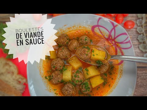 Vidéo: Soupe De Pommes De Terre Aux Boulettes De Viande