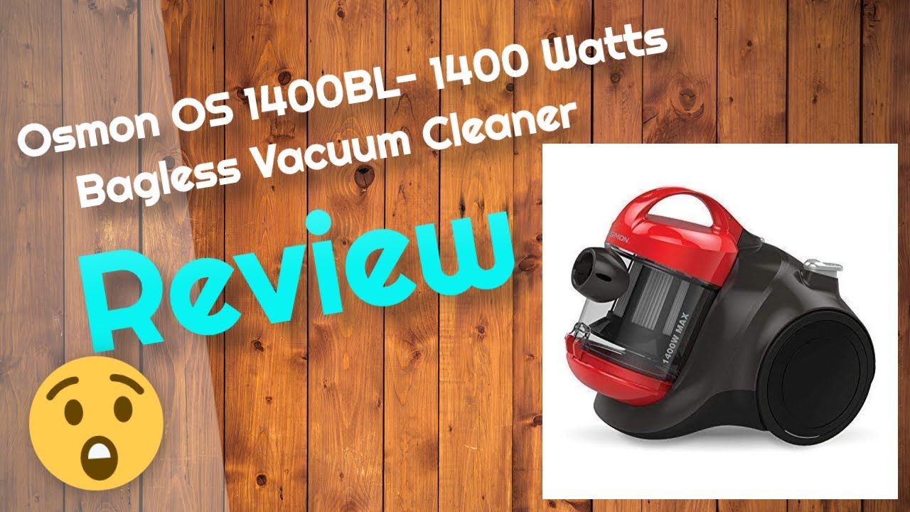 (தமிழில்) Osmon OS 1400BL 1400 Watts Bagless Vacuum Cleaner Review