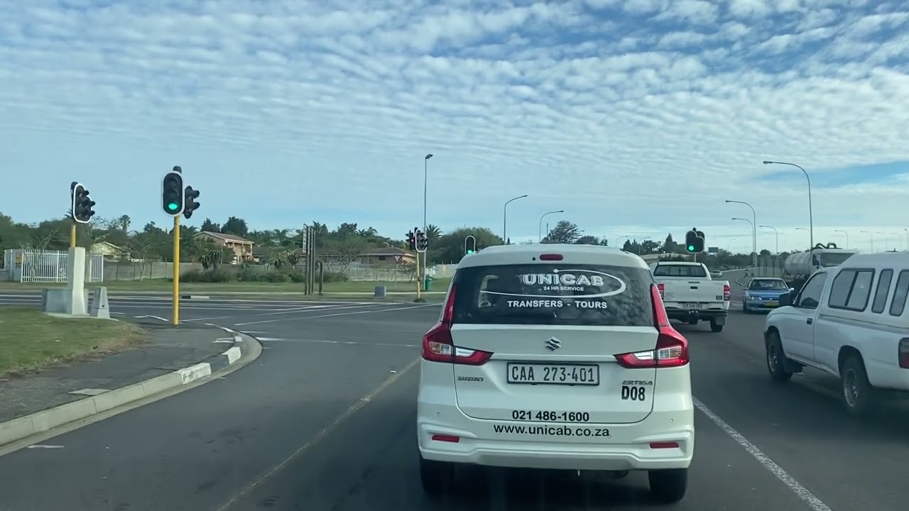 Driving from Brackenfell in Cape Town to Vredenburg on the west coast of South Africa. #roadtrip.