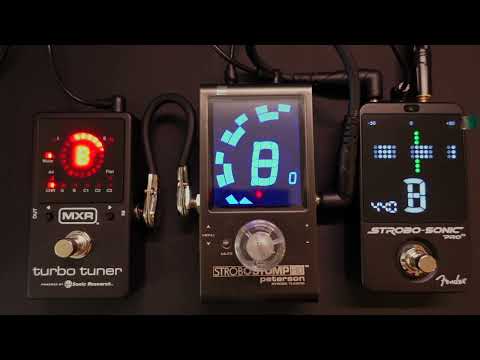Tuner Comparison: ST-400 vs StroboStomp HD vs Strobo-Sonic for Bass