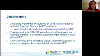 Implementing a Self-measured Blood Pressure (SMBP) Program in a Clinic Setting - Session 6