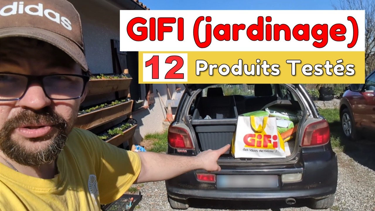 12 Produits de Jardinage de chez GIFI : oyas, jardinière, terreau, KIT de culture, mini-serre...