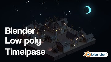 Dark Town Blender Timelapse | MChahin