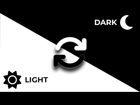 Light/Dark Theme Toggle using HTML CSS & JavaScript