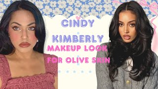 Latte Glam with a Desi Twist ☕✨ Inspired by Cindy Kimberly’s Iconic Look (Full Tutorial TalkThrough) screenshot 3