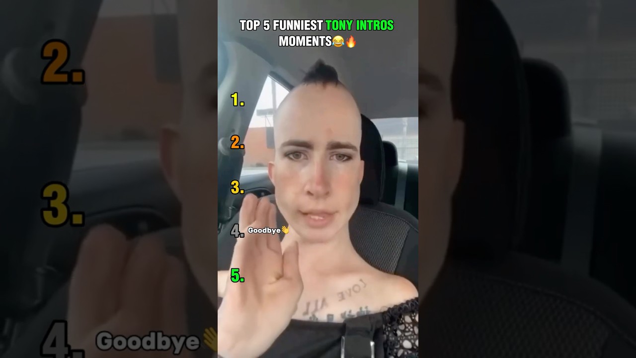 Top 5 Funniest Tony Intros Moments! (That Had Me Cry😭)