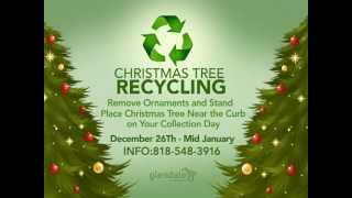 Christmas Tree Recycling PSA