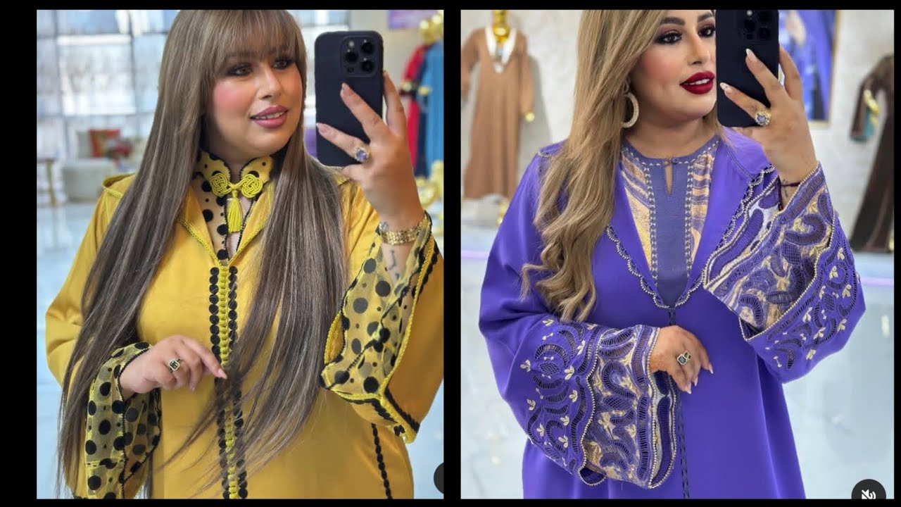 الجديد في خياطة الجلابة المغربية بآخر مادراج فالخياطة لسنة 2025#jellabamarocaine 