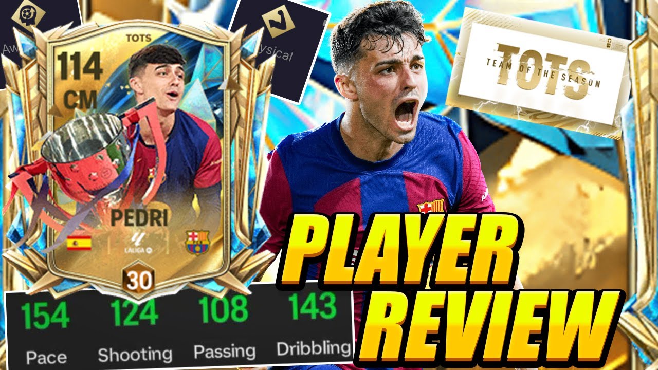 REVIEW UTOTS PEDRI PLAYER REVIEW! UTOTS PEDRI REVIEW! TEAM OF THE SEASON PEDRI REVIEW! PEDRI UTOTS!