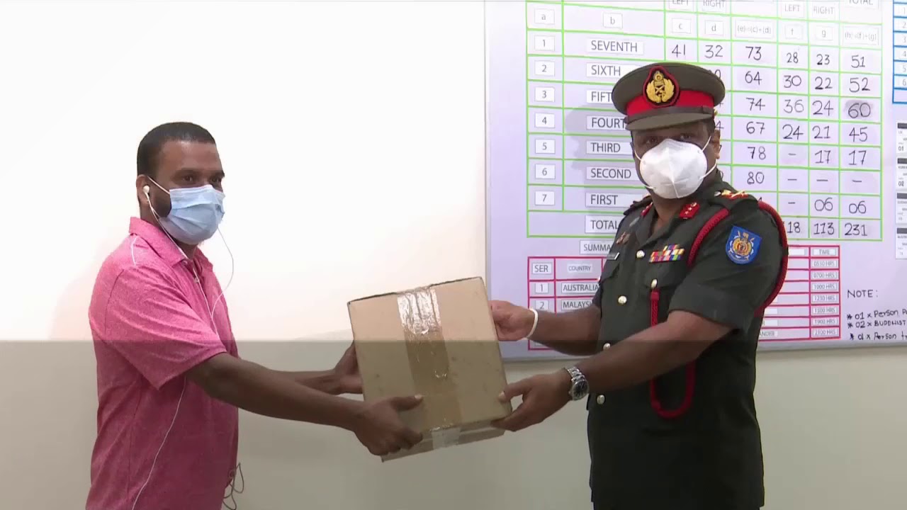 Returnees of Ayurveda Hospital, Rajagiriya QC after quarantine process