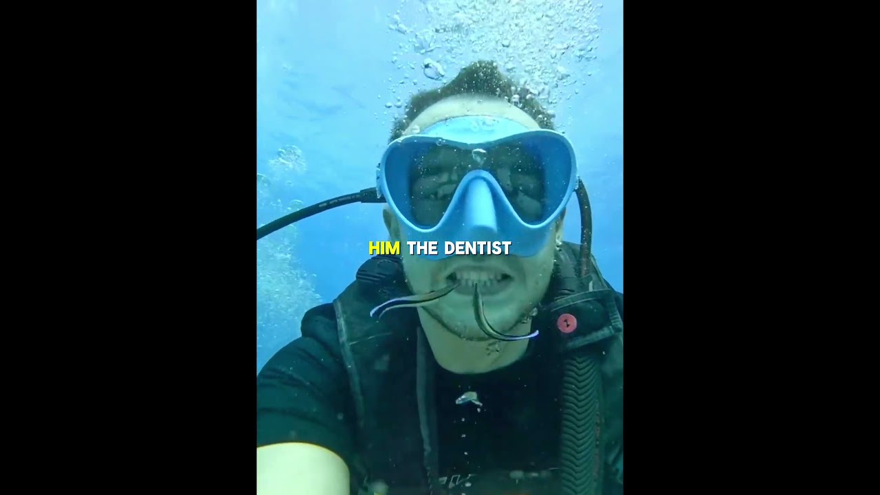 This Little Dentist Fish Has a Big Job 🦷❤️