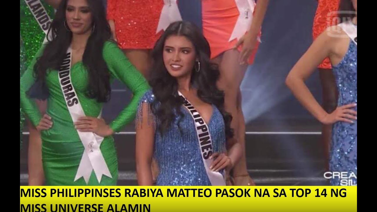 Miss Rabia Pac MISS U 2020 RABIA MATTEO PASOK NA SA TOP 21 FIINALIST MISS UNIVERSE ...