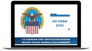 United States Joint Certification: How to fill out the DD Form 2345 (Canadian ver) (open caption)