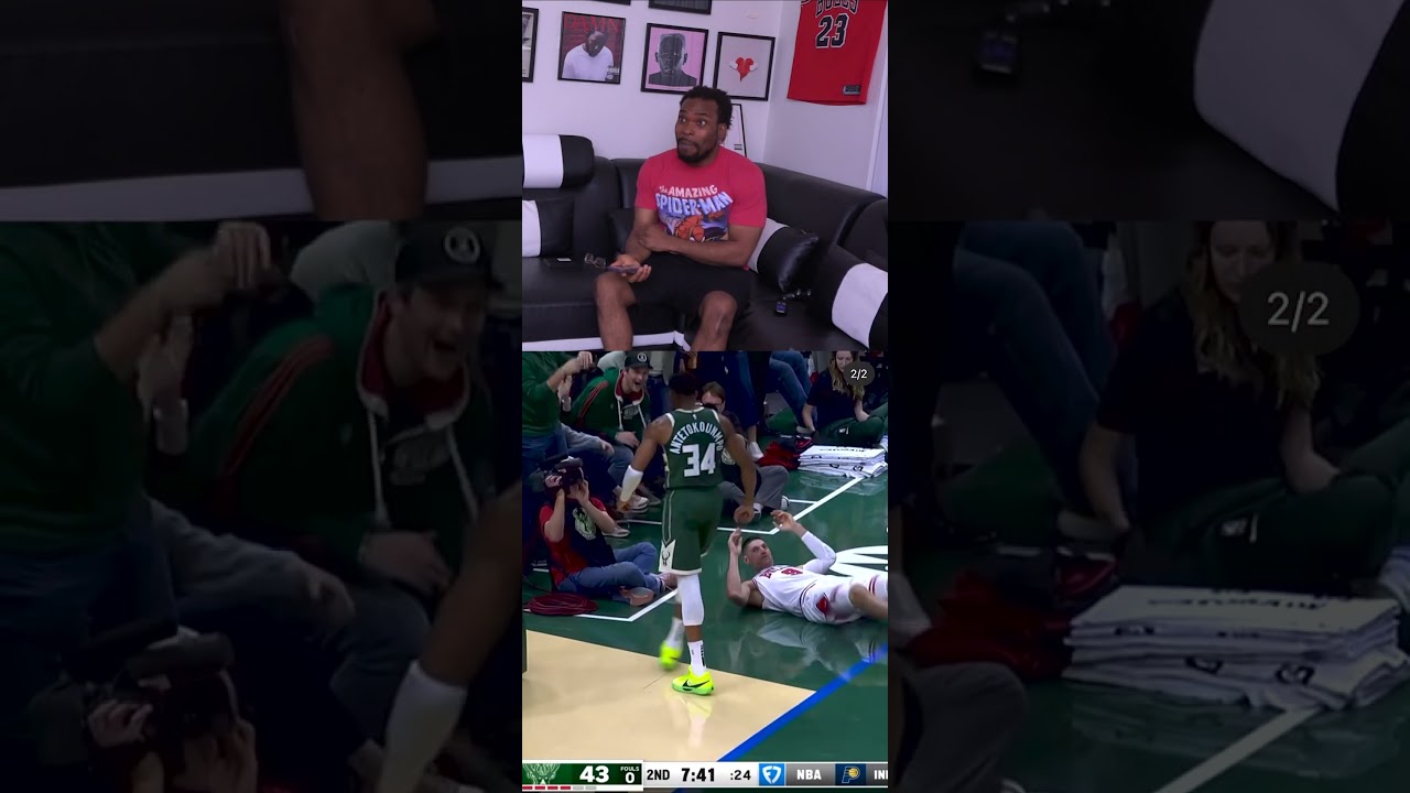 Giannis Antetokounmpo INSANE DUNK POSTERIZED THE BULLS! 