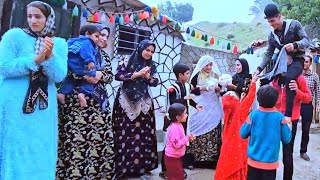 Traditional Wedding Of Nomads Celebration And Joy Among Dancing And Stomping