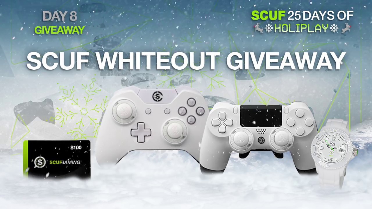 SCUF Day 8 HoliPLAY Giveaway (Closed) - YouTube