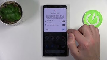 How to Switch On Off Screen Touches in Screen Recording on Google Pixel 6 Pro