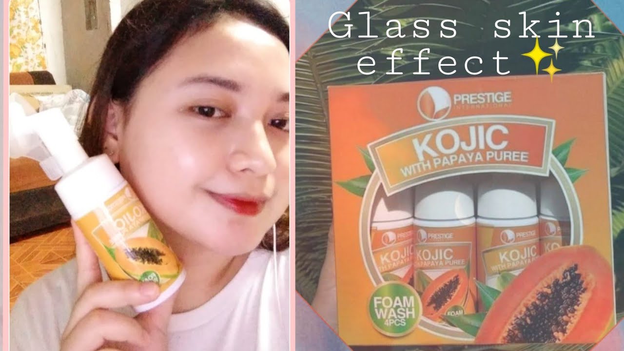 papaya facial foam