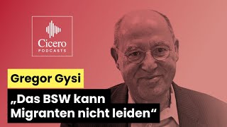 Gregor Gysi im Interview mit Alexander Marguier – „Das BSW kann Migranten nicht leiden“