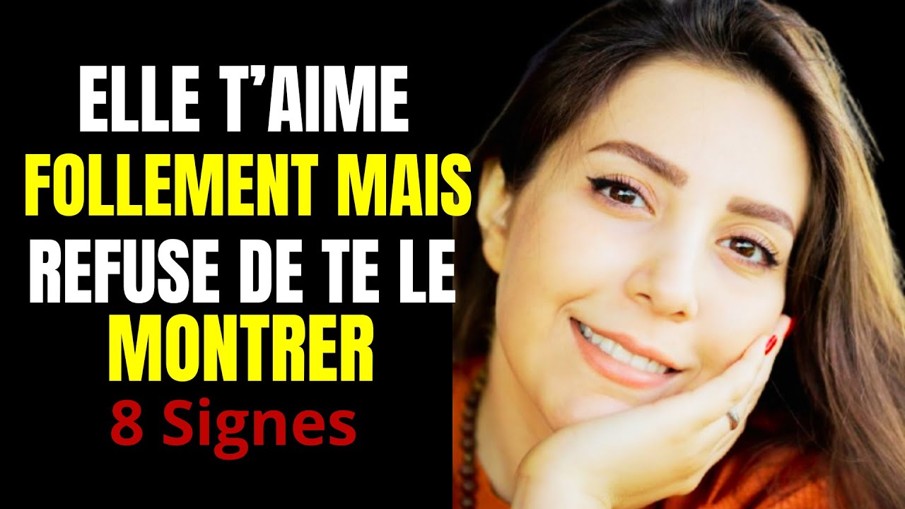 8 Signes qu’elle est folle de toi sans te le montrer #conseils #motivation #amour #comment #femme
