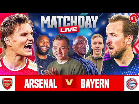 Arsenal 2-2 Bayern Munich | Match Day Live | Champions League