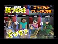 スマブラSP フリーCPU対戦