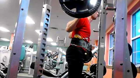 230lbs for 14 reps