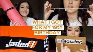 What I Got For My 19th Birthday!!!